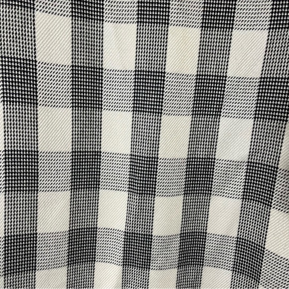 VINTAGE CHRISTIAN DIOR 90s The Suit Buffalo Plaid Long Blazer Jacket - Picture 10 of 13